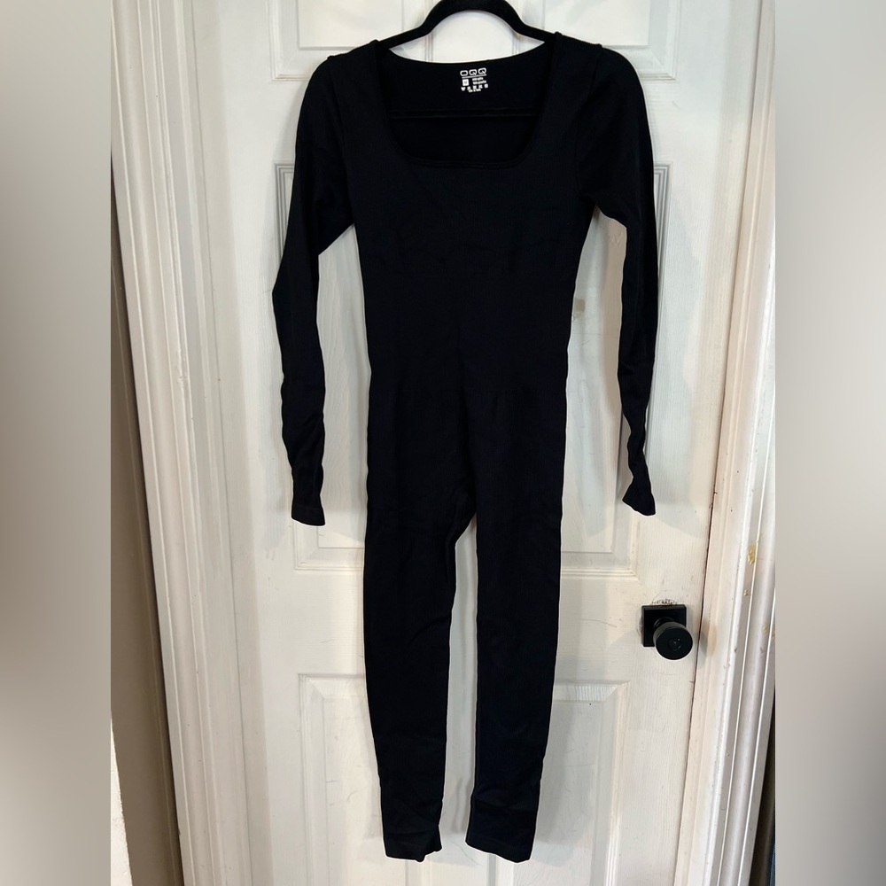 Black Long Sleeve Bodysuit - Picture 2 of 5